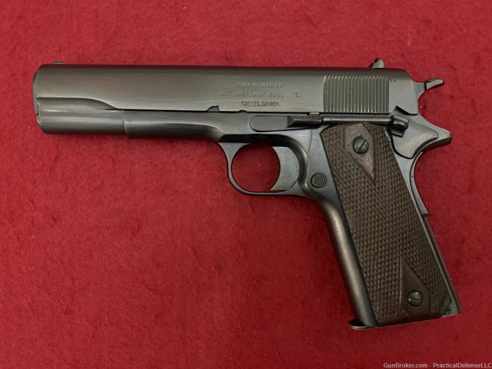 Interesting North American Arms 1911 .45ACP Replica built off of 1918 Colt-img-0