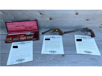 Smith & Wesson Model of 1891 Single Shot Model 1, 2 & 3 w/ Factory Letters