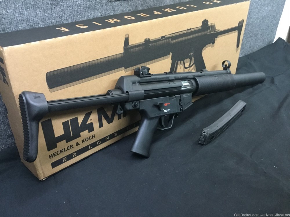 Umarex HK MP5 22LR Semi Auto Rifle Box 1-25RND Mag-img-1
