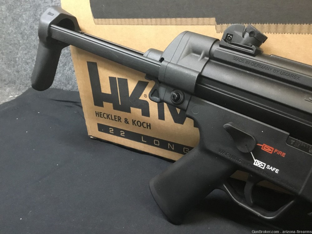Umarex HK MP5 22LR Semi Auto Rifle Box 1-25RND Mag-img-4