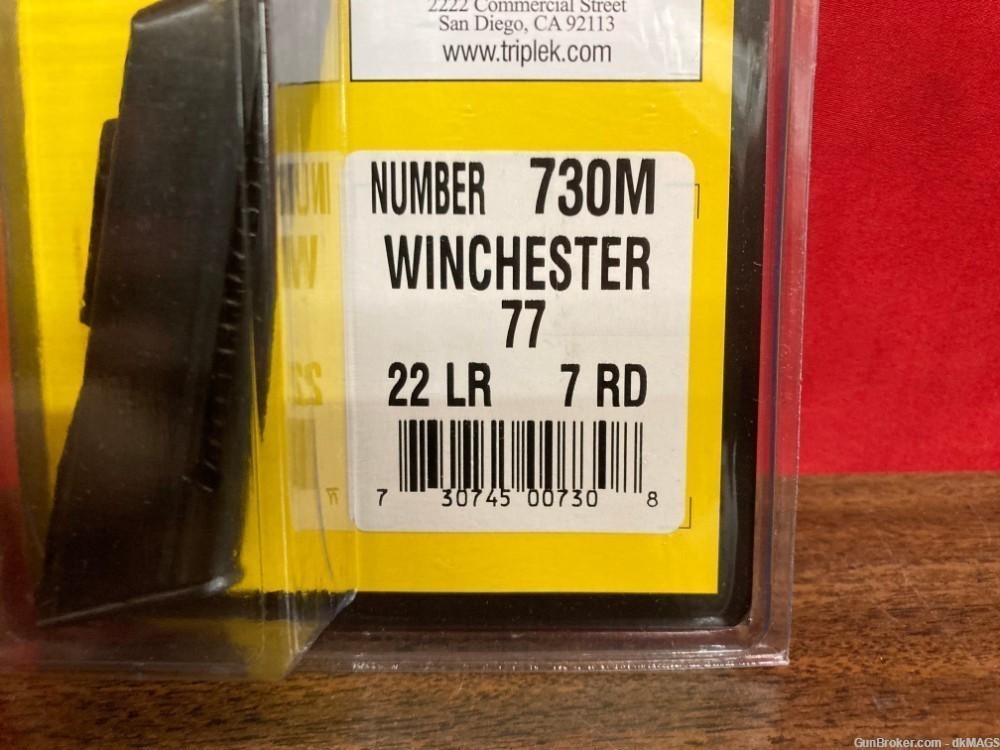 2 Winchester 77 7rd .22lr Magazines Triple K 730M-img-2