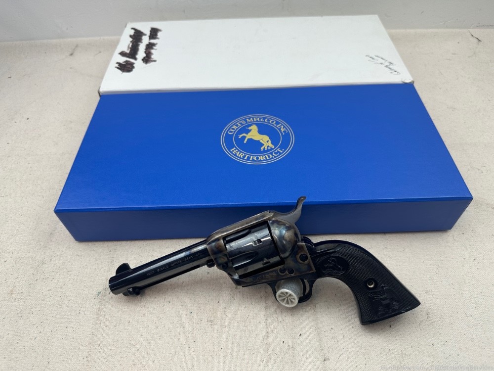Colt Single Action Army Revolver .45 Colt 4 3/4" NEW in the Box Mfg. 2004-img-0