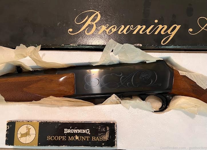 1971 Browning BAR .338 Win Mag w/ 24" BBL *ANIB GRADE II WITH ORIGINAL BOX*-img-13