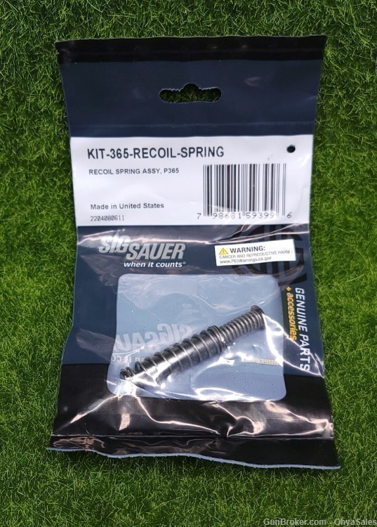 Sig Sauer P365 9mm Recoil Spring Guide Assembly - KIT-365-RECOIL-SPRING-img-0