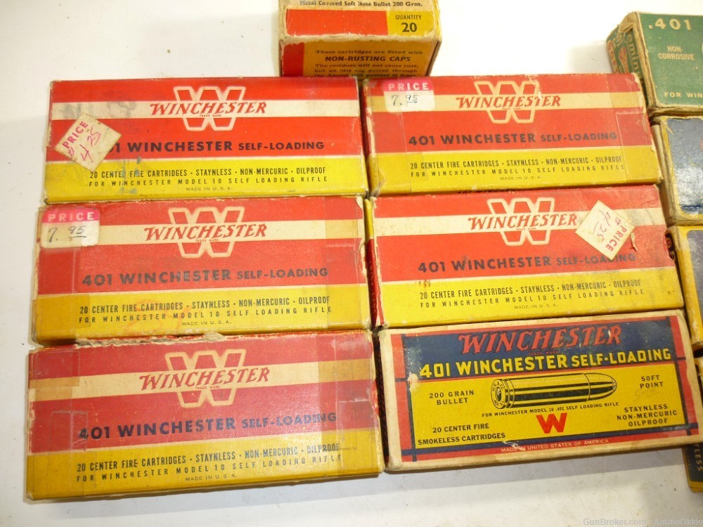 5rd - 401 WINCHESTER SELF LOADING - 401 WSL SL 1910 - VARIOUS-img-1