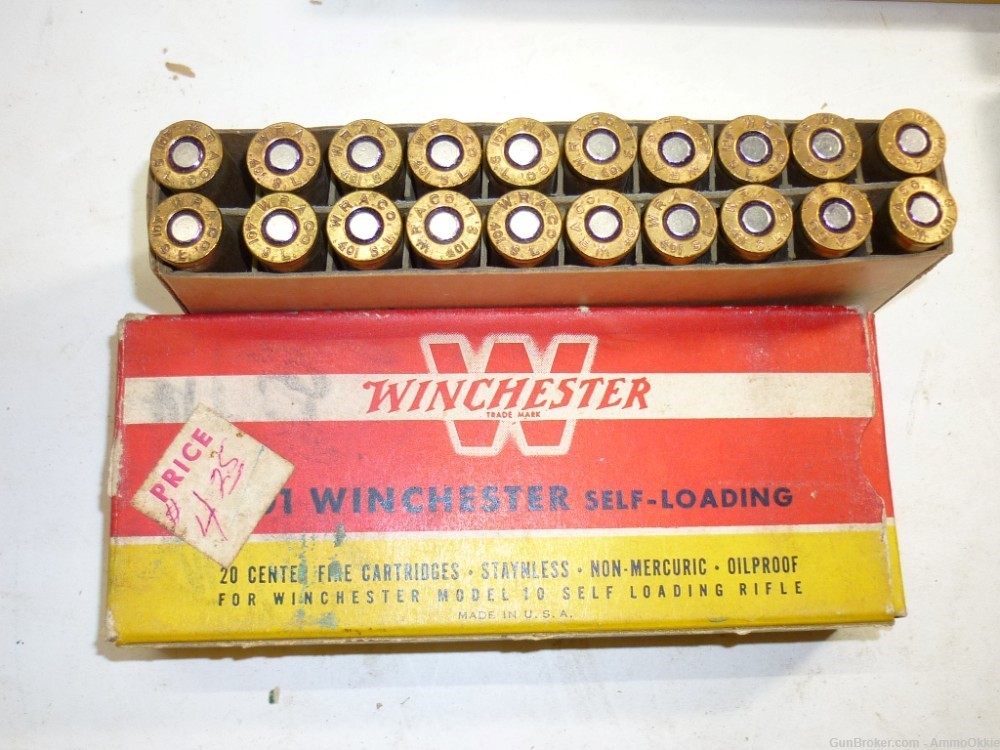 5rd - 401 WINCHESTER SELF LOADING - 401 WSL SL 1910 - VARIOUS-img-13