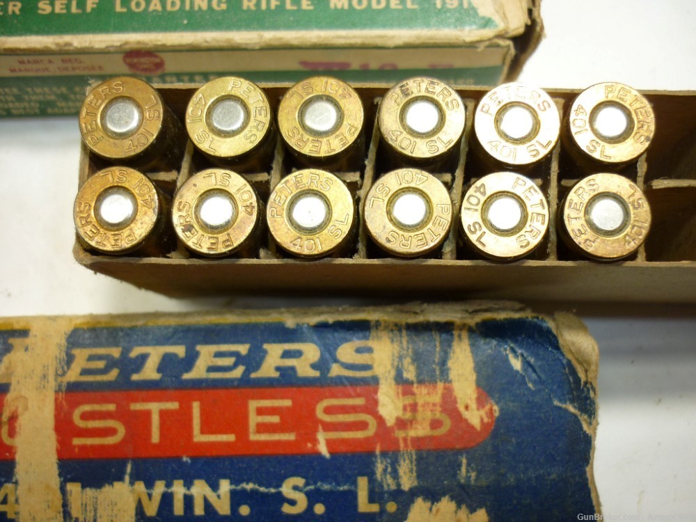 5rd - 401 WINCHESTER SELF LOADING - 401 WSL SL 1910 - VARIOUS-img-28