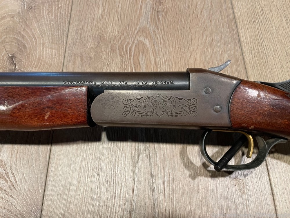 Winchester Model 37 16 gauge 30" barrel single shot shotgun-img-9