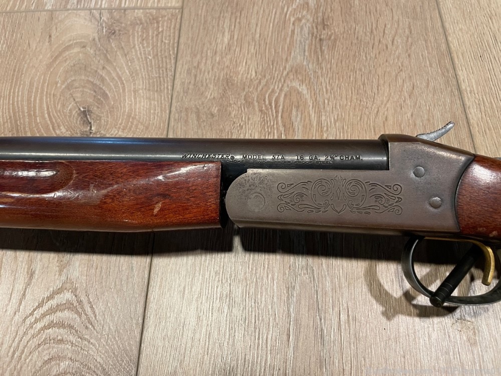 Winchester Model 37 16 gauge 30" barrel single shot shotgun-img-13