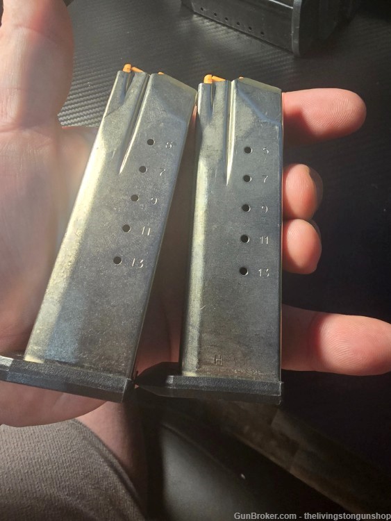 Lot of 2 SMITH & WESSON SD40 SD40VE 14 RD MAGAZINE Magazines-img-0