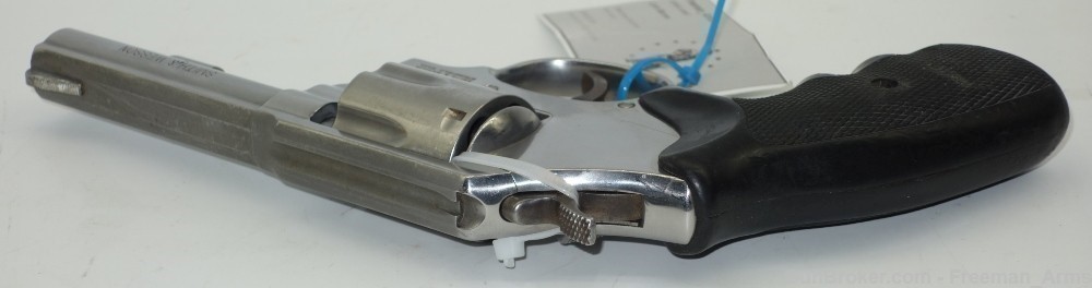 Smith and Wesson Model 64 Stainless 38 Special+P Revolver-Round Butt-img-6