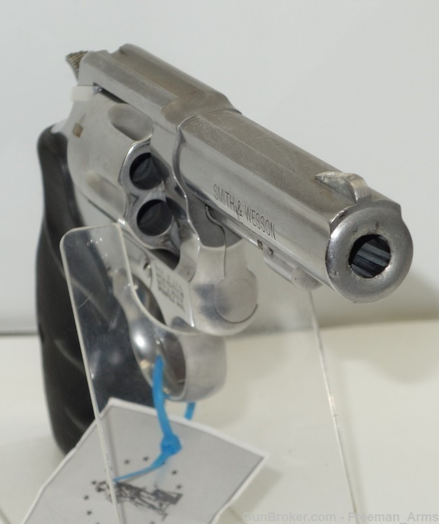 Smith and Wesson Model 64 Stainless 38 Special+P Revolver-Round Butt-img-5