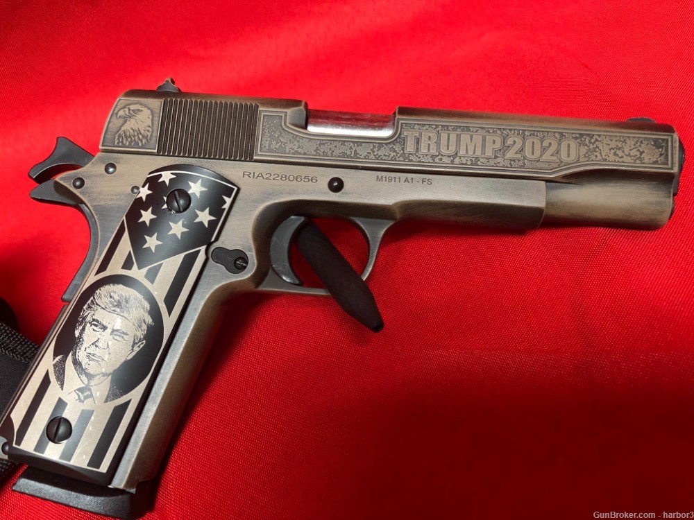 Rock Island Armory 1911-A1 (Donald) Trump (Stop The Steal) Special Edition -img-0