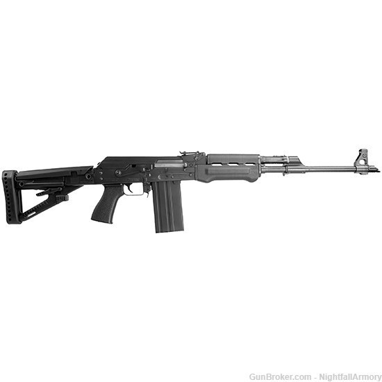 Zastava PAP M77 .308 19.7" Rifle AK M-77 AK-47 7.62 NATO Tactical black NEW-img-0