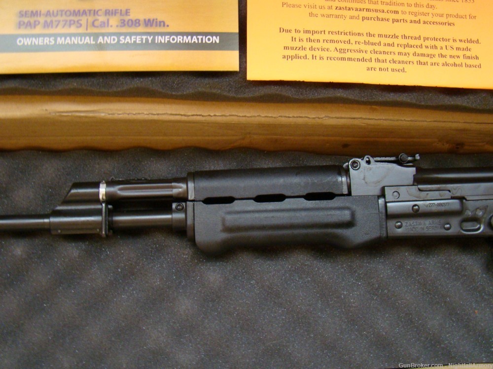 Zastava PAP M77 .308 19.7" Rifle AK M-77 AK-47 7.62 NATO Tactical black NEW-img-19