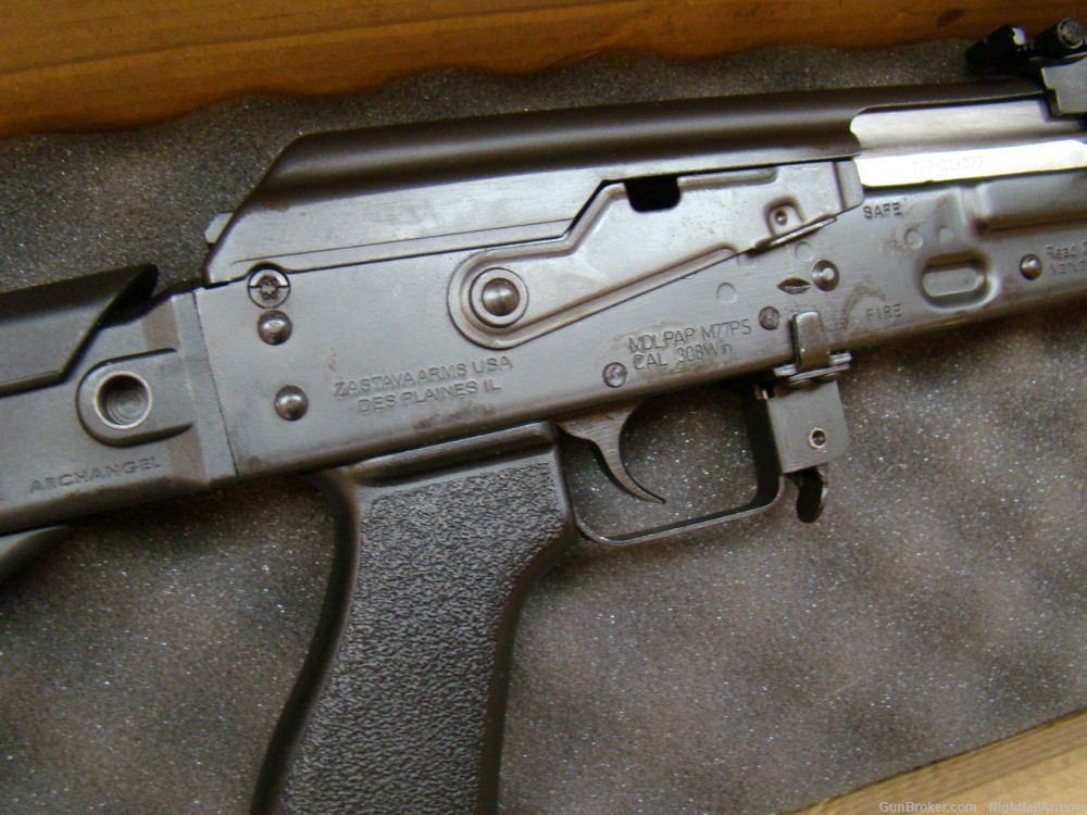 Zastava PAP M77 .308 19.7" Rifle AK M-77 AK-47 7.62 NATO Tactical black NEW-img-7