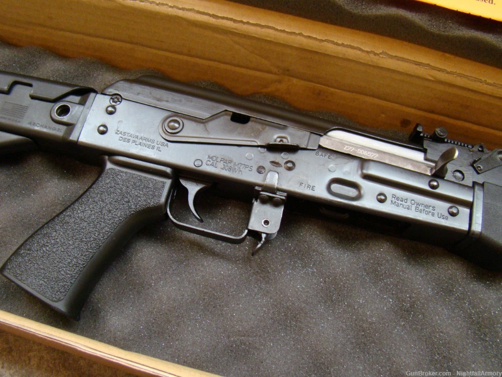 Zastava PAP M77 .308 19.7" Rifle AK M-77 AK-47 7.62 NATO Tactical black NEW-img-6