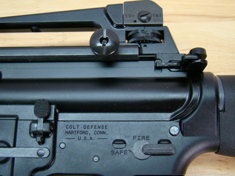 Colt AR15A4 20" 5.56 NATO Rifle Semi-auto Fixed M16 Military style AR15-A4-img-11