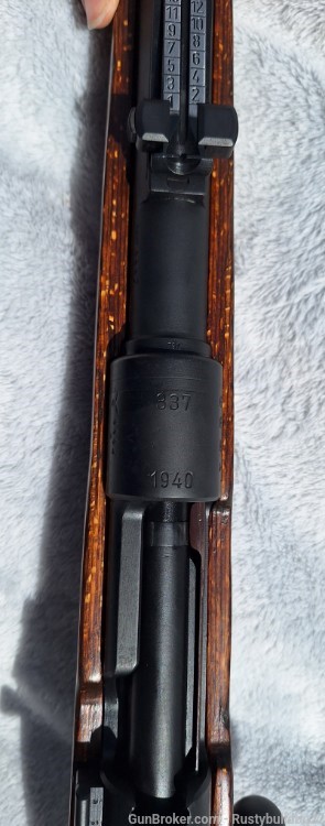 German K98 Mauser RARE Barrel Code 337 Russian capture Swazt markings 8mm -img-16