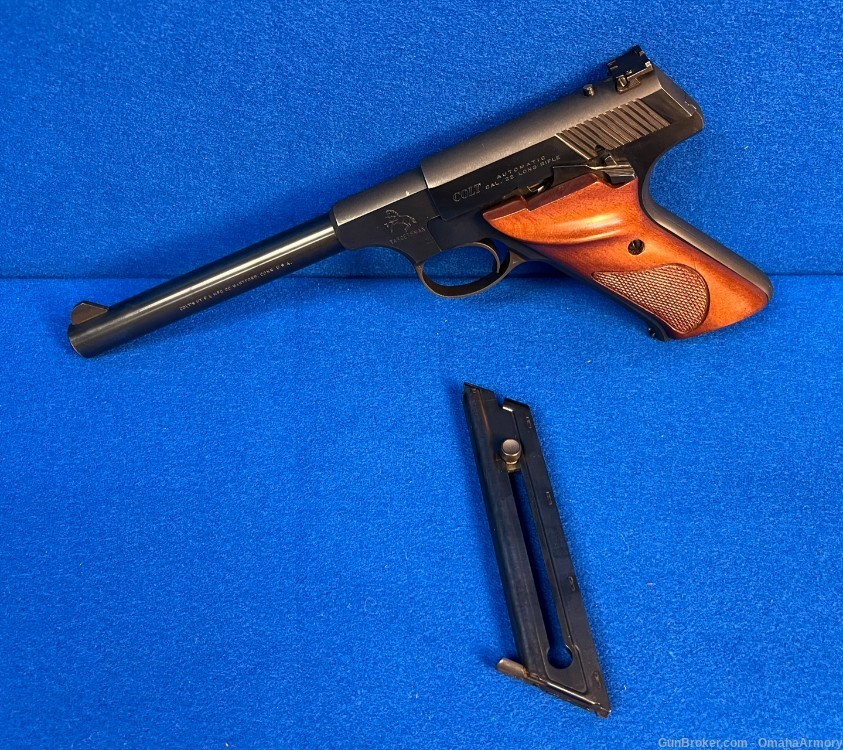Colt Firearms Targetsman 22LR late 3rd series S suffix serial number-img-0