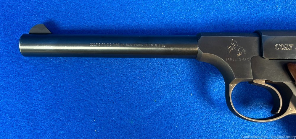 Colt Firearms Targetsman 22LR late 3rd series S suffix serial number-img-8