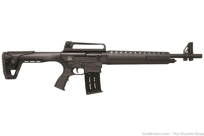 Charles Daly Model AR-12S Tactical AR Shotgun 12GA 18.5" 5RD MAG Semi Auto -img-0