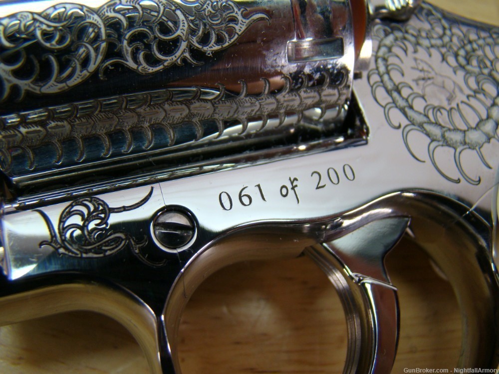 Rare Pair of Colt Anaconda UNTAMED .44 Mag engraved Revolvers only 200 made-img-10
