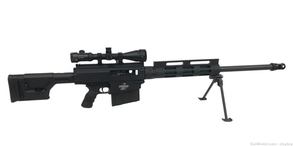 Bushmaster BA-50 50-BMG Bolt Action Anti-Tank Rifle 2 Mags  Vortex Sniper-img-0
