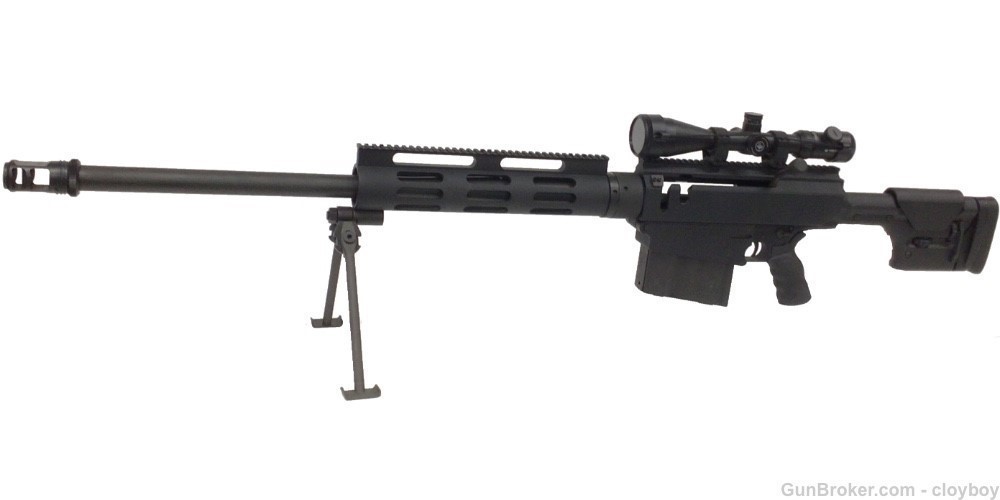 Bushmaster BA-50 50-BMG Bolt Action Anti-Tank Rifle 2 Mags  Vortex Sniper-img-3