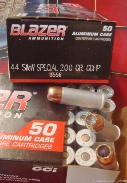 100 CCI Blazer 44 Special GDHP 200 grain Factory NEW 3556 ammo-img-0