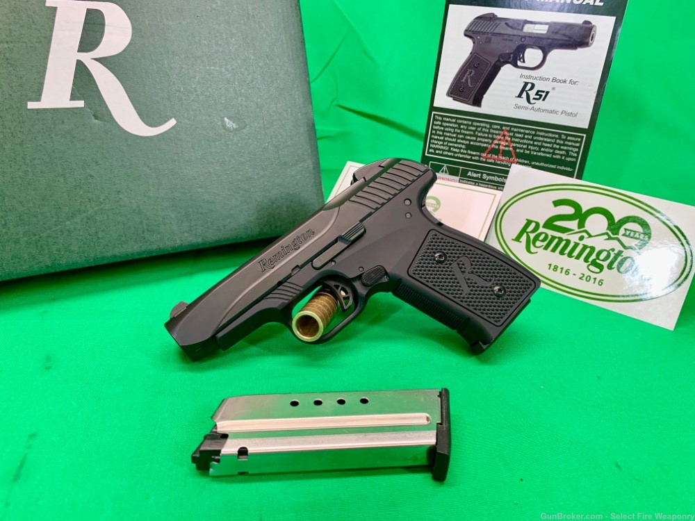 RARE Remington Model R51 R-51 9mm in box 2 mags R 51-img-0