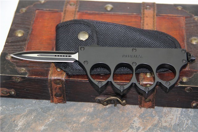 NEW Knuckle Automatic knife. 1918 Trench knife-img-2