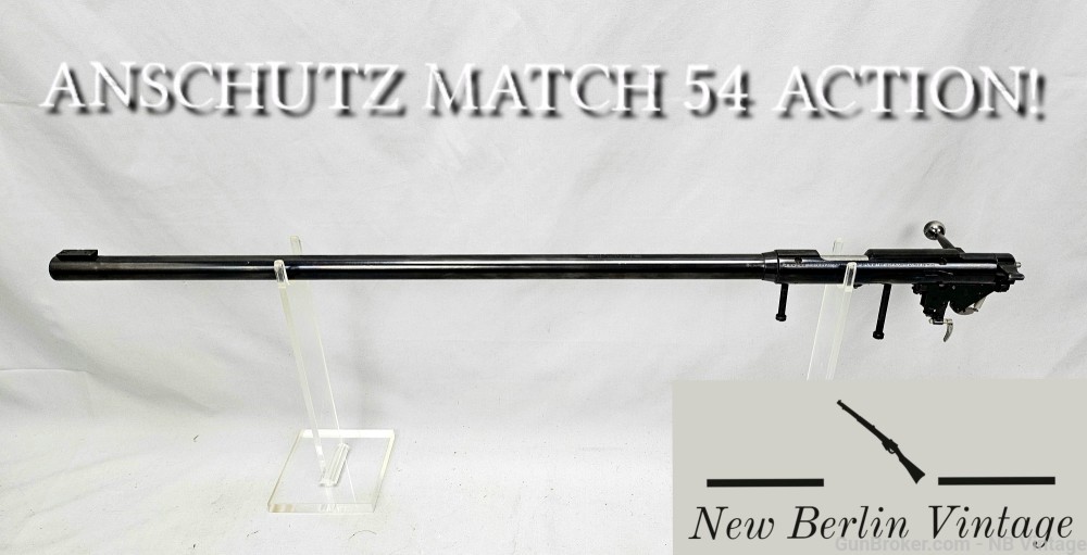 Nice Anschutz 1407 54 Match Anchutz Barreled Action!-img-0