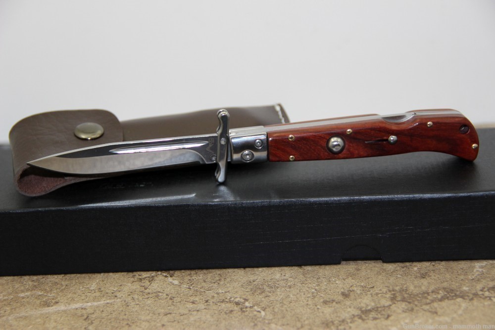 Classic Swing Guard Switchblade Rose wood handle-img-2