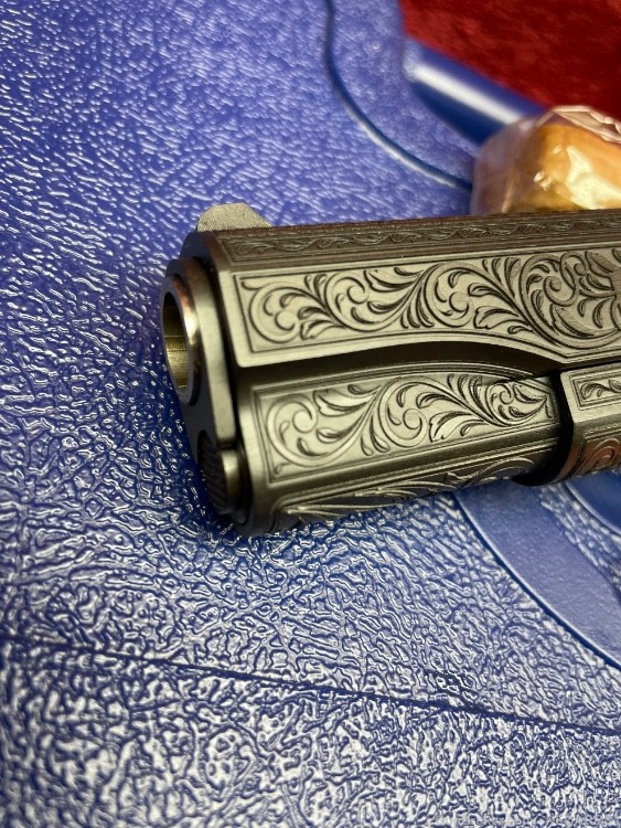 NIB Colt 1911. 45 acp Stunning Full coverage Engraved. Rare!-img-1