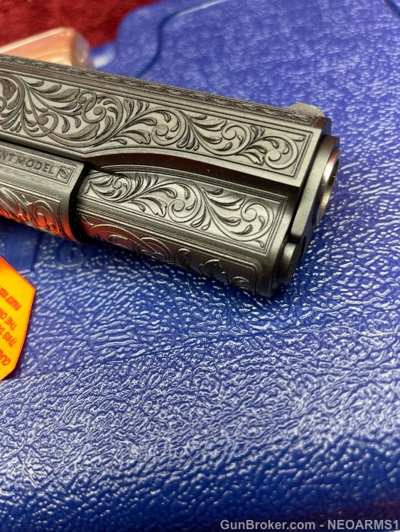 NIB Colt 1911. 45 acp Stunning Full coverage Engraved. Rare!-img-12