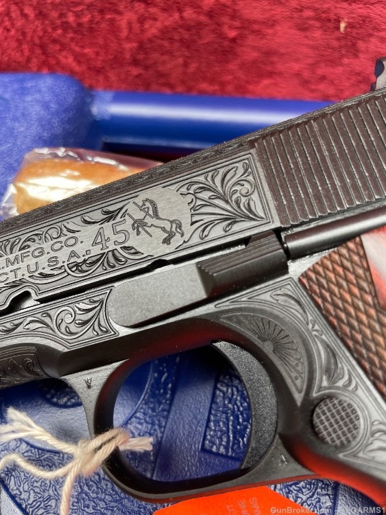 NIB Colt 1911. 45 acp Stunning Full coverage Engraved. Rare!-img-5