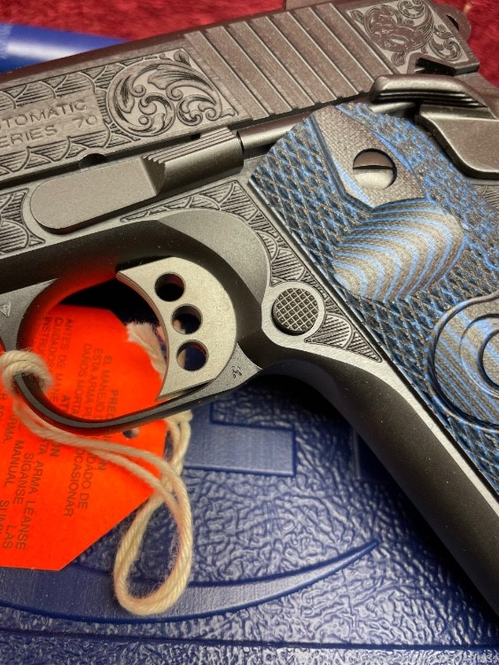 NIB Colt 1911 competition.45 acp incredible Engraved collector!-img-5