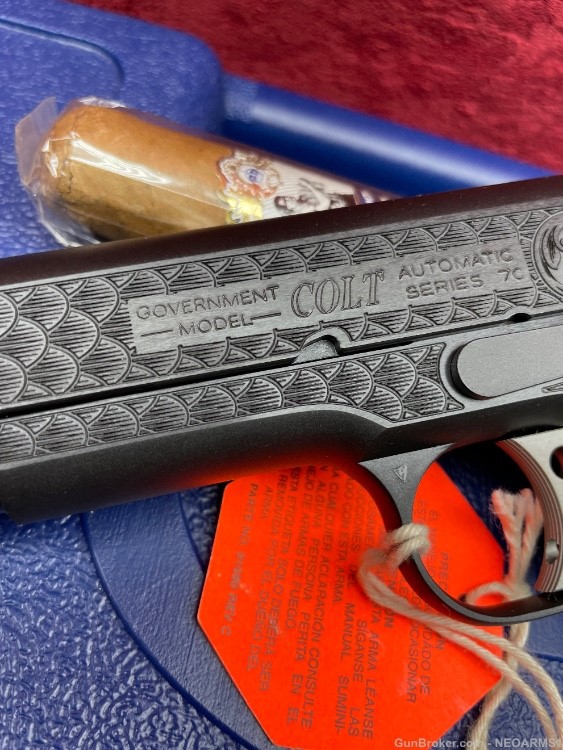 NIB Colt 1911 competition.45 acp incredible Engraved collector!-img-3