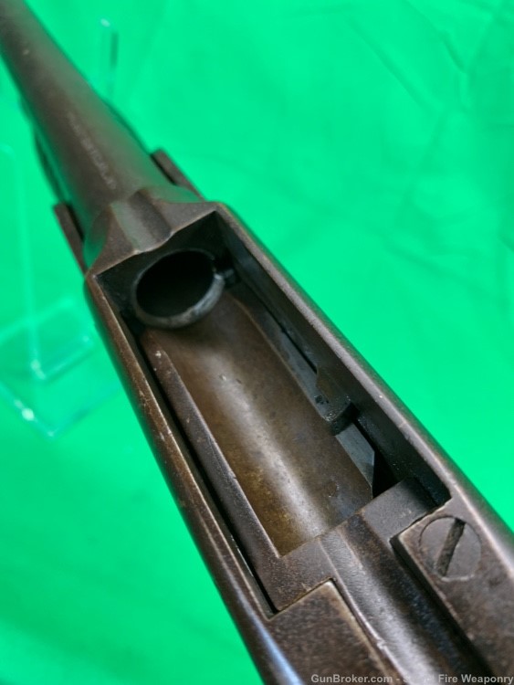 RARE Antique Spencer Bannerman 1890 the First Pump Shotgun 12 ga-img-30