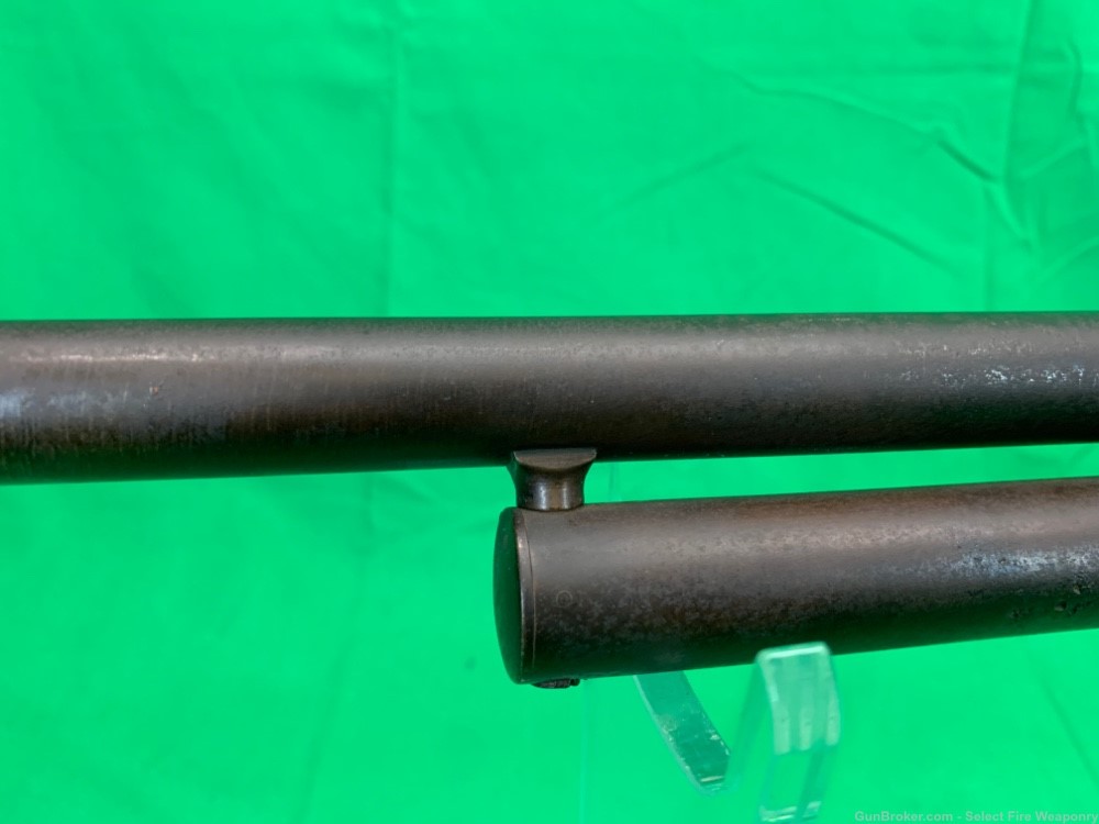 RARE Antique Spencer Bannerman 1890 the First Pump Shotgun 12 ga-img-19