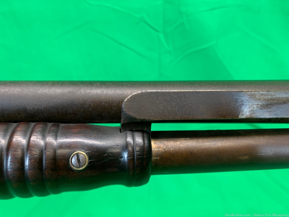 RARE Antique Spencer Bannerman 1890 the First Pump Shotgun 12 ga-img-15