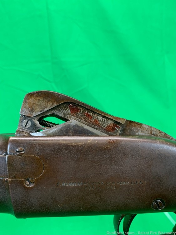 RARE Antique Spencer Bannerman 1890 the First Pump Shotgun 12 ga-img-32