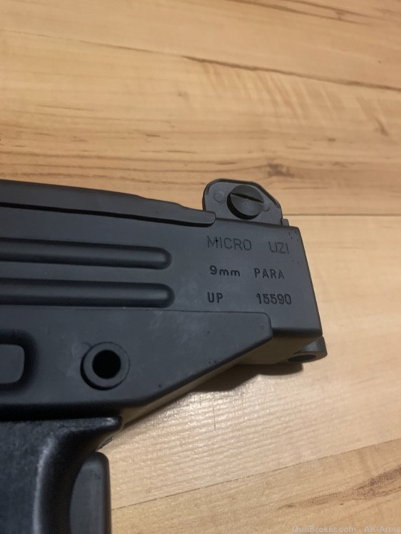 Micro uzi IMI uzi pistol with hinge! Like new no reserve -img-3