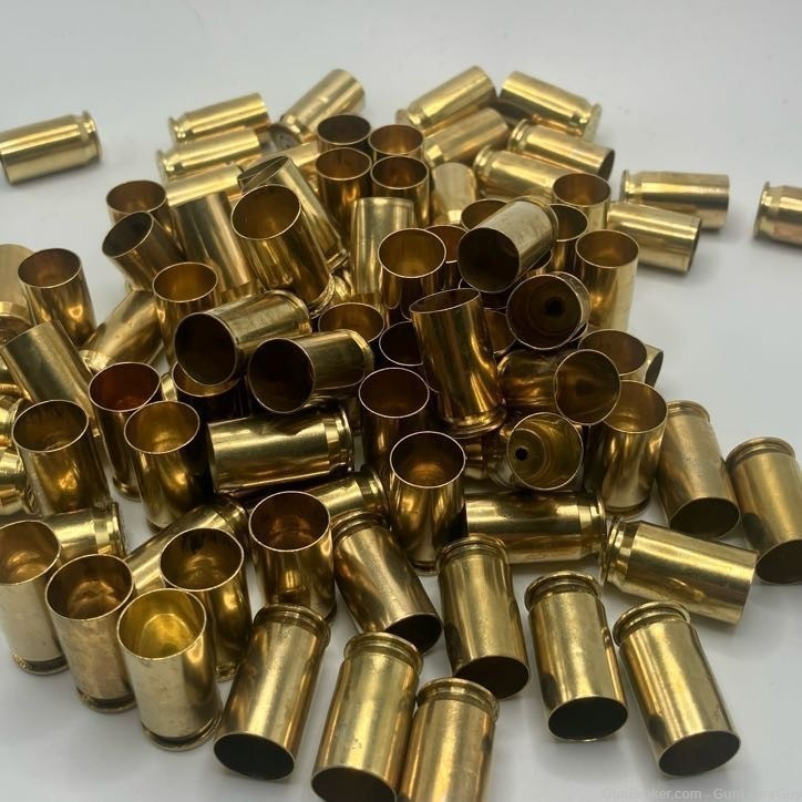 300 Polished .45 ACP/Auto Brass - Mixed Headstamps + Primer Pockets-img-2