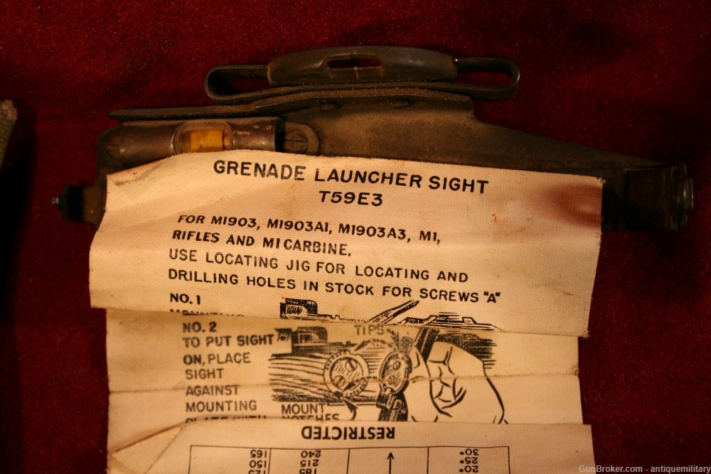 US Grenade Launching Site - WW2 -img-1