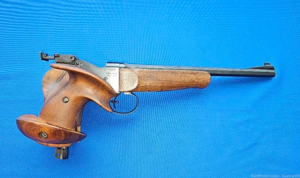 Vintage Hammerli Switzerland .22LR Model 100 Free Pistol !-img-9