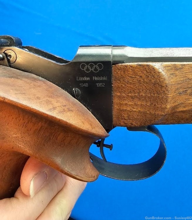 Vintage Hammerli Switzerland .22LR Model 100 Free Pistol !-img-1