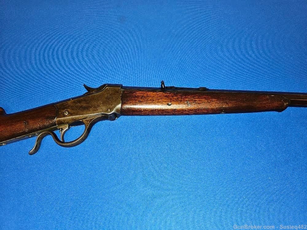 Winchester 1885 Low Wall .22 Short Vintage Rifle ! NICE, Antique No FFL-img-11