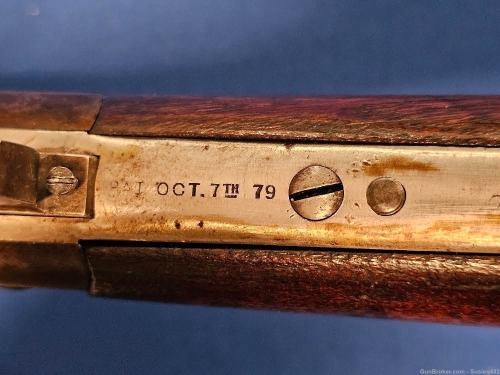Winchester 1885 Low Wall .22 Short Vintage Rifle ! NICE, Antique No FFL-img-1